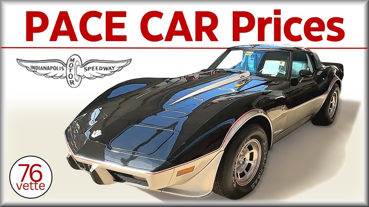 1978 Corvette Pace Car Edition PRICES 
