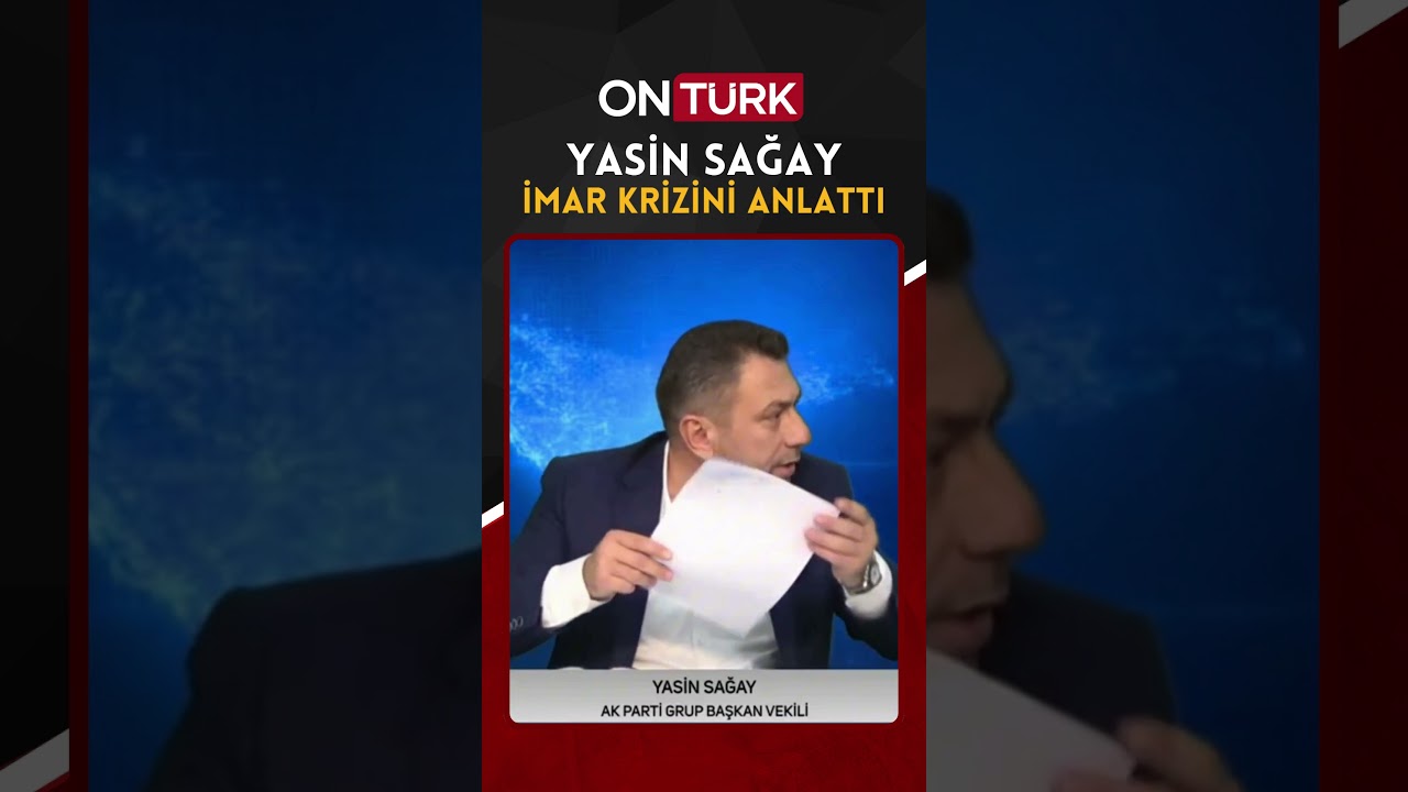 YASİN SAĞAY İMAR KRİZİNİ ANLATTI