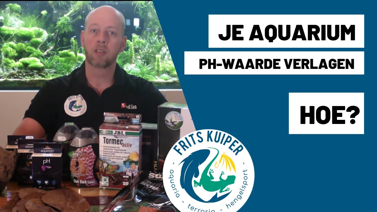 pH waarde aquarium verlagen