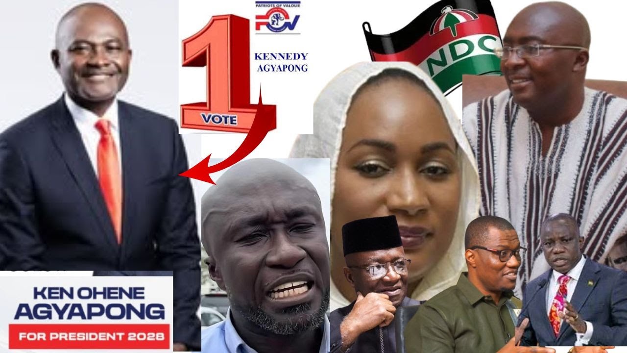 BREAK: DR. BAWUMIA'S OWN CAMPAIGNERS CAUSED HIM...KENNEDY AGYAPONG IS NEXT LEADER.
