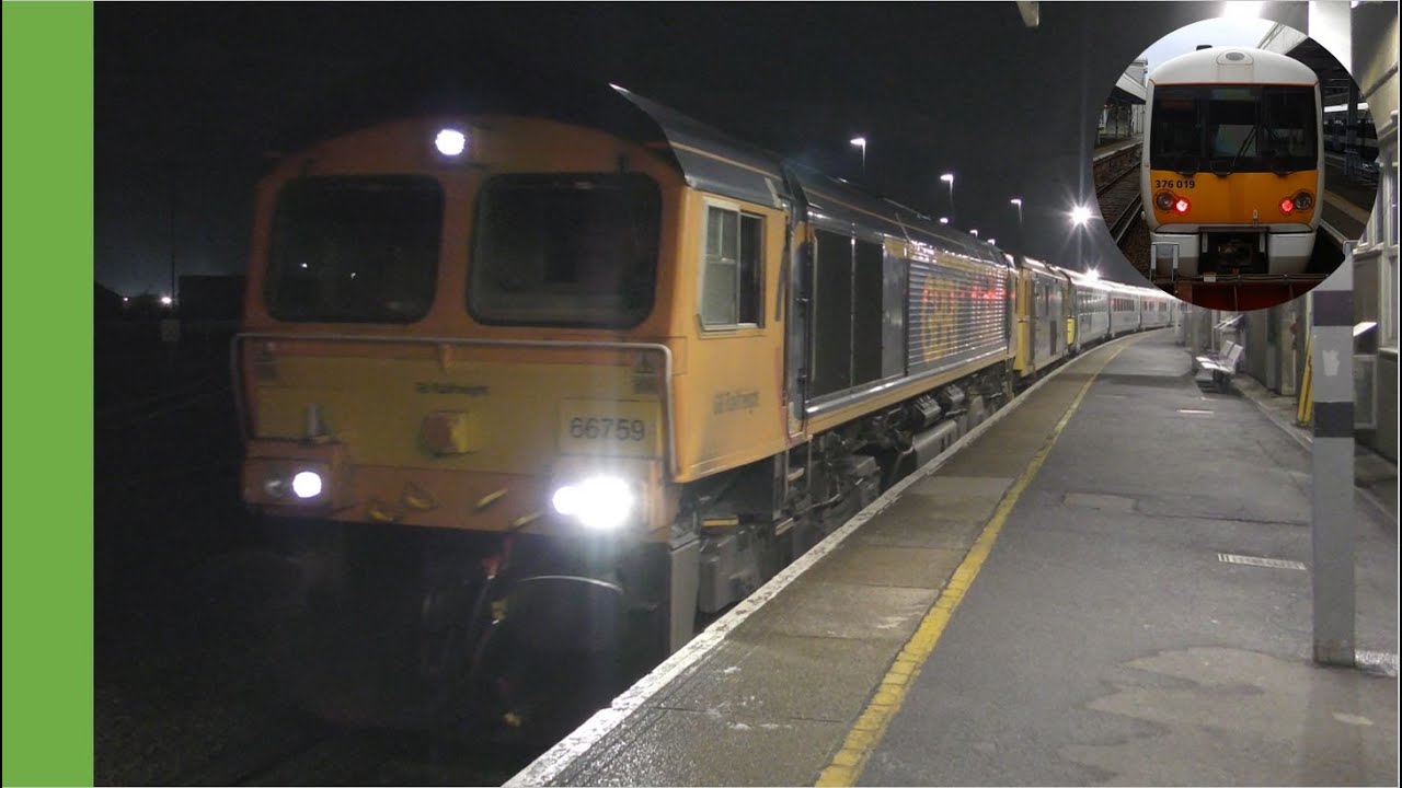 Class 442 scrap move passes Eastleigh