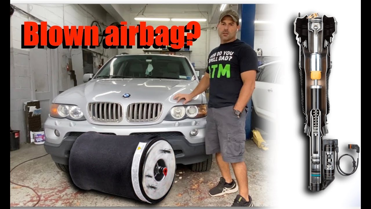 How to replace air suspension? | 2005 BMW x5