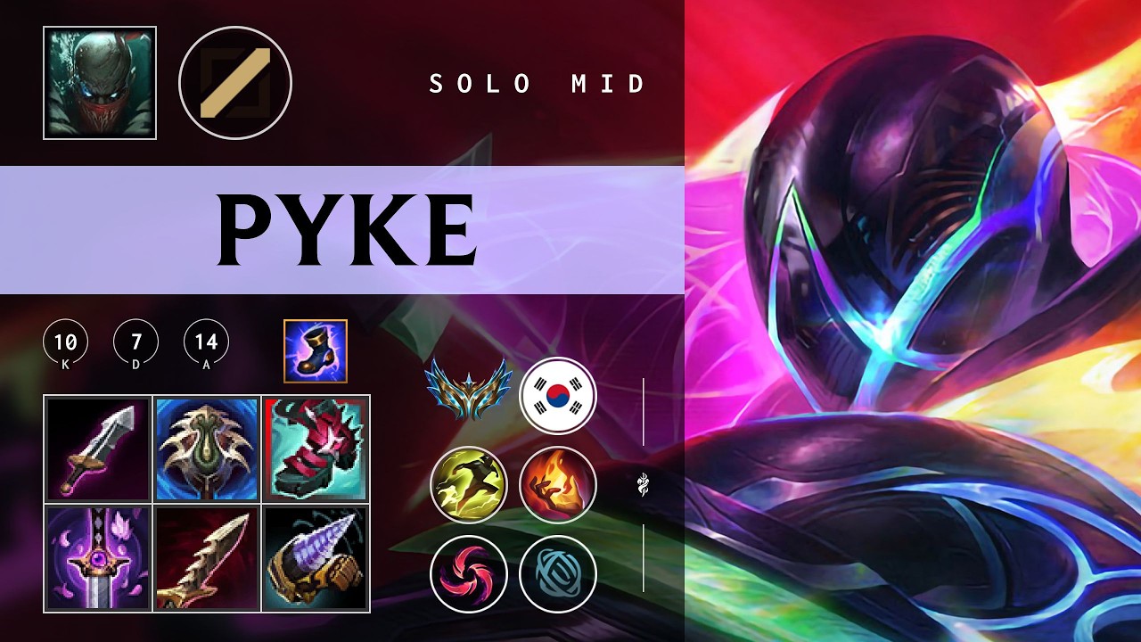 Pyke Mid vs Yone - KR Challenger Patch 26.03