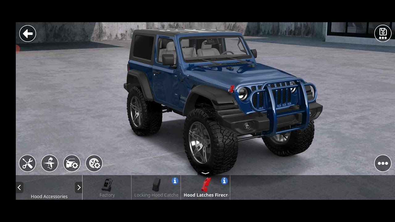i tuning 2 door Jeep Wrangler 3d tuning tuning gameplay #3