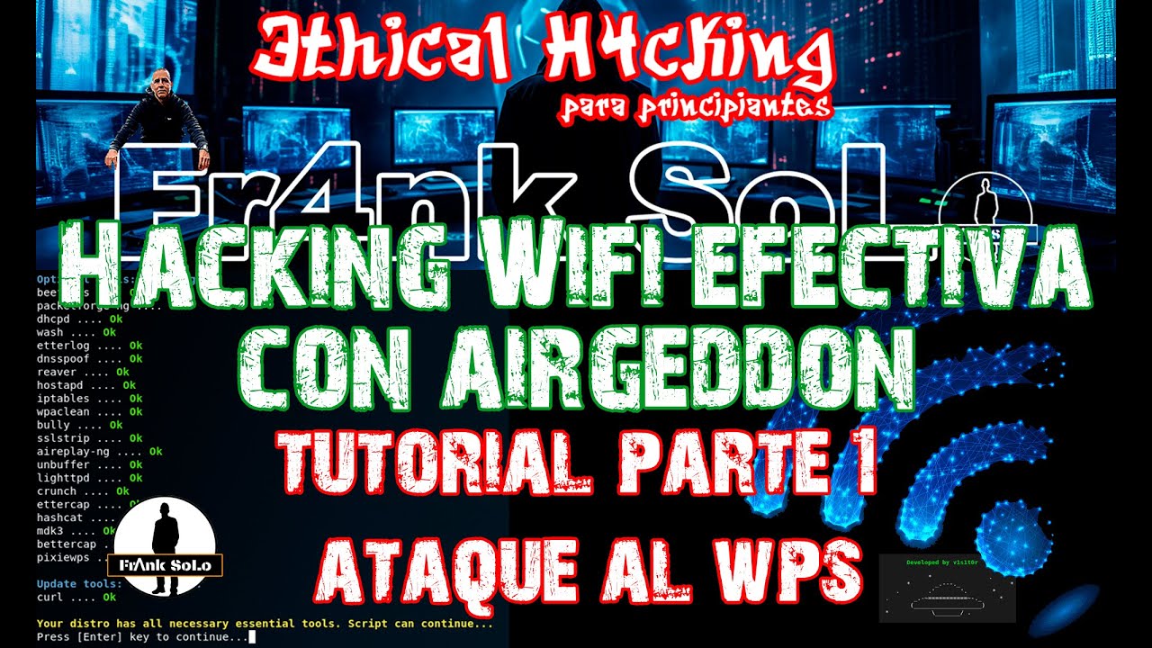 Domina la Auditoria a Redes Wifi con Airgeddon. Tutorial Parte-1 