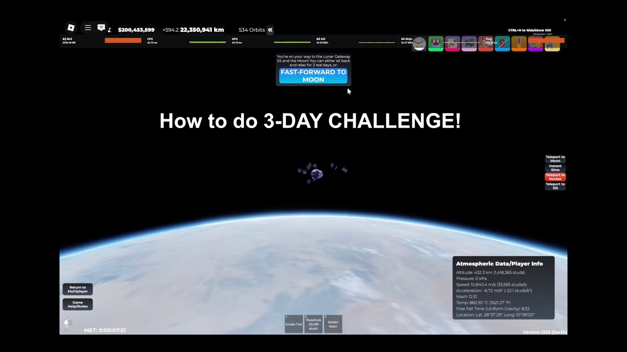 How to do 3-DAY CHALLENGE [Only 300 people did!] | Roblox - Space Sailors