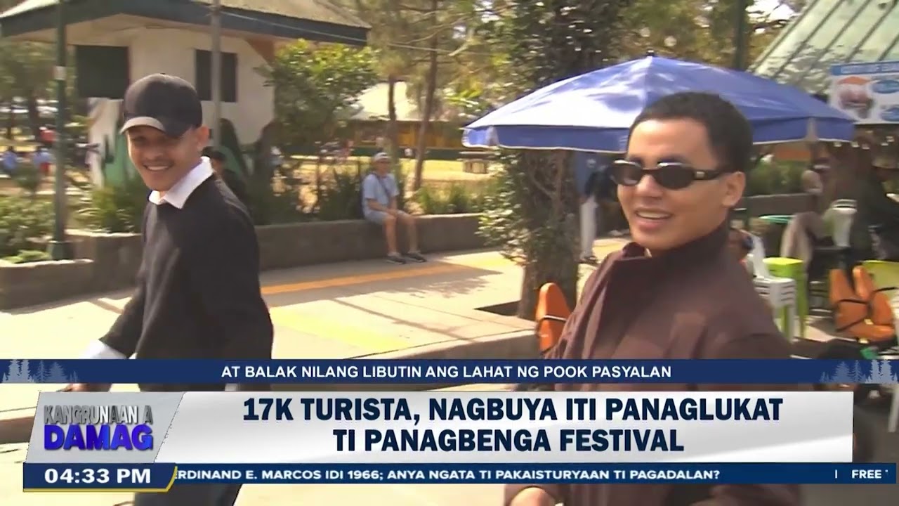 17K turista, nagbuya iti panaglukat ti Panagbenga Festival