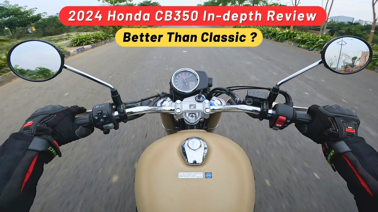 2024 Honda CB350 Detailed Ride Review - Better Than Bullet Or Classic 350 ?🤔