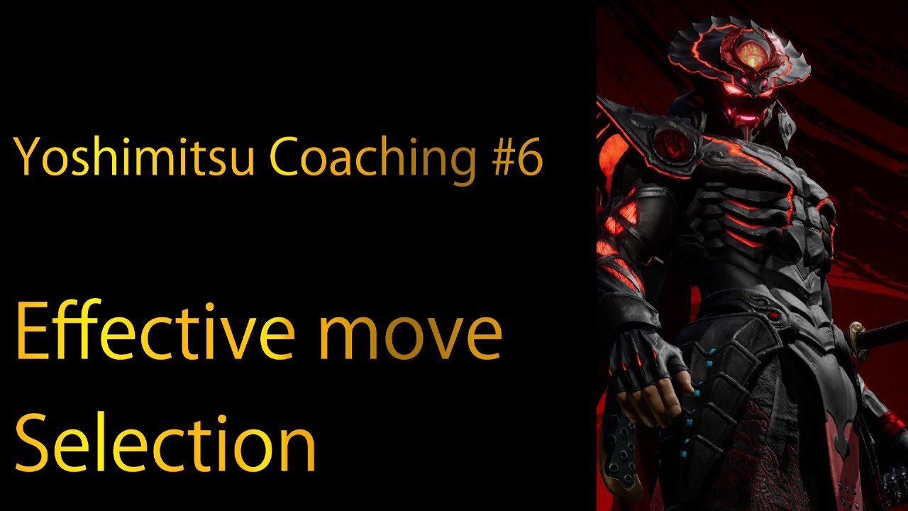 Coaching #6: Effective Move Selection | Tekken 8 Yoshimitsu Tutorial for Beginners