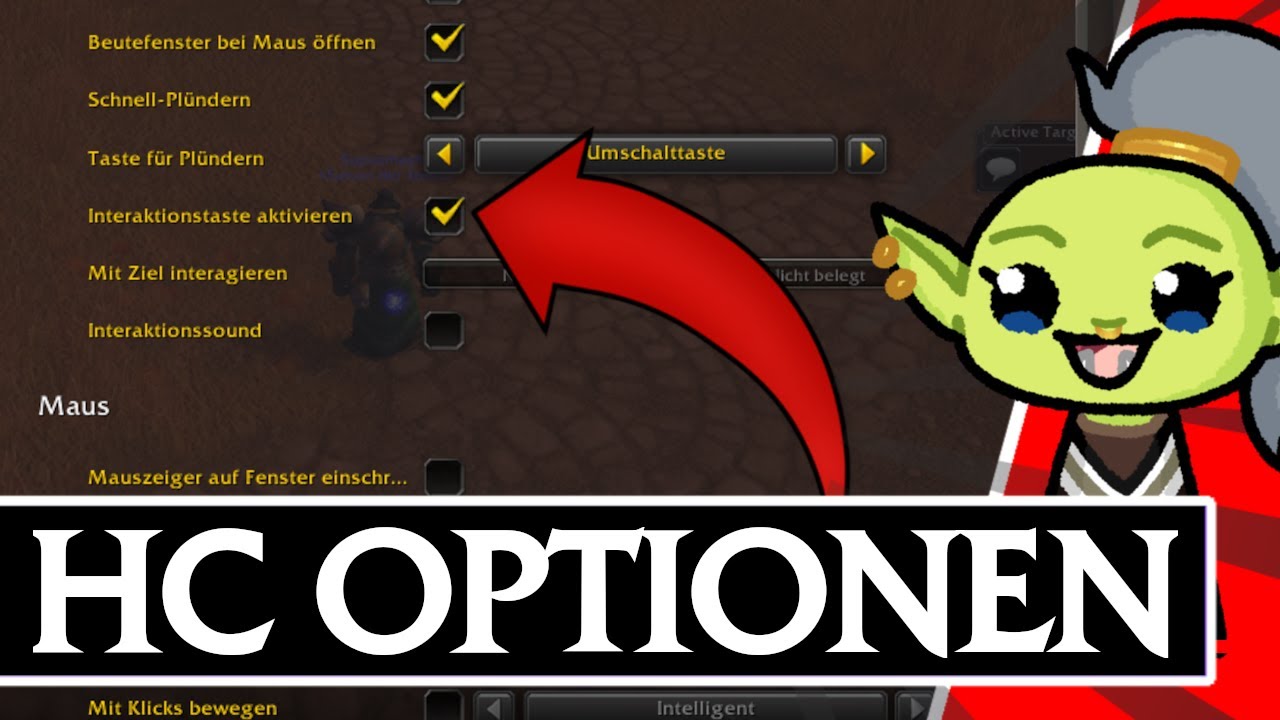 Die wichtigsten Hardcore Optionen & Einstellungen für ANFÄNGER die deinen HC Char retten.