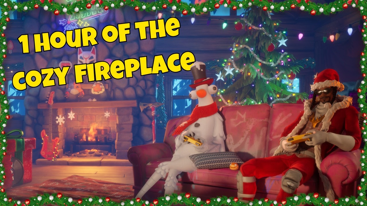 1 Hour Of The Winterfest Fireplace 🔥