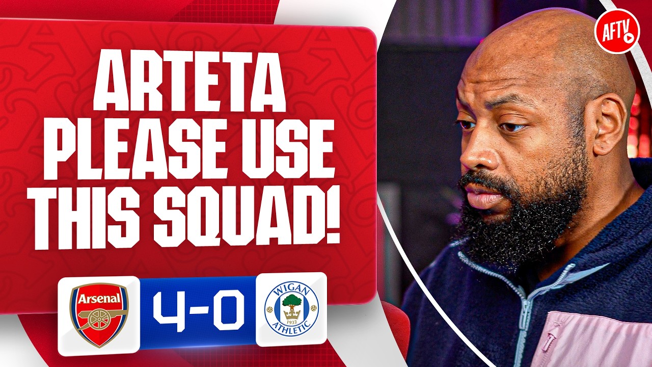 Arteta PLEASE Use This Squad! (Gooner Lee) | Arsenal 4-0 Wigan