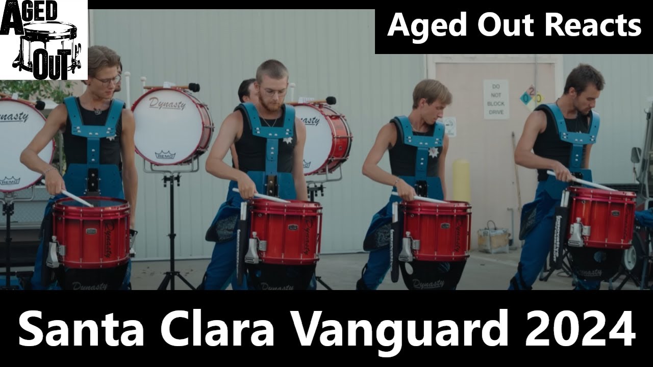 Santa Clara Vanguard Drumline 2024 || Aged Out Reacts