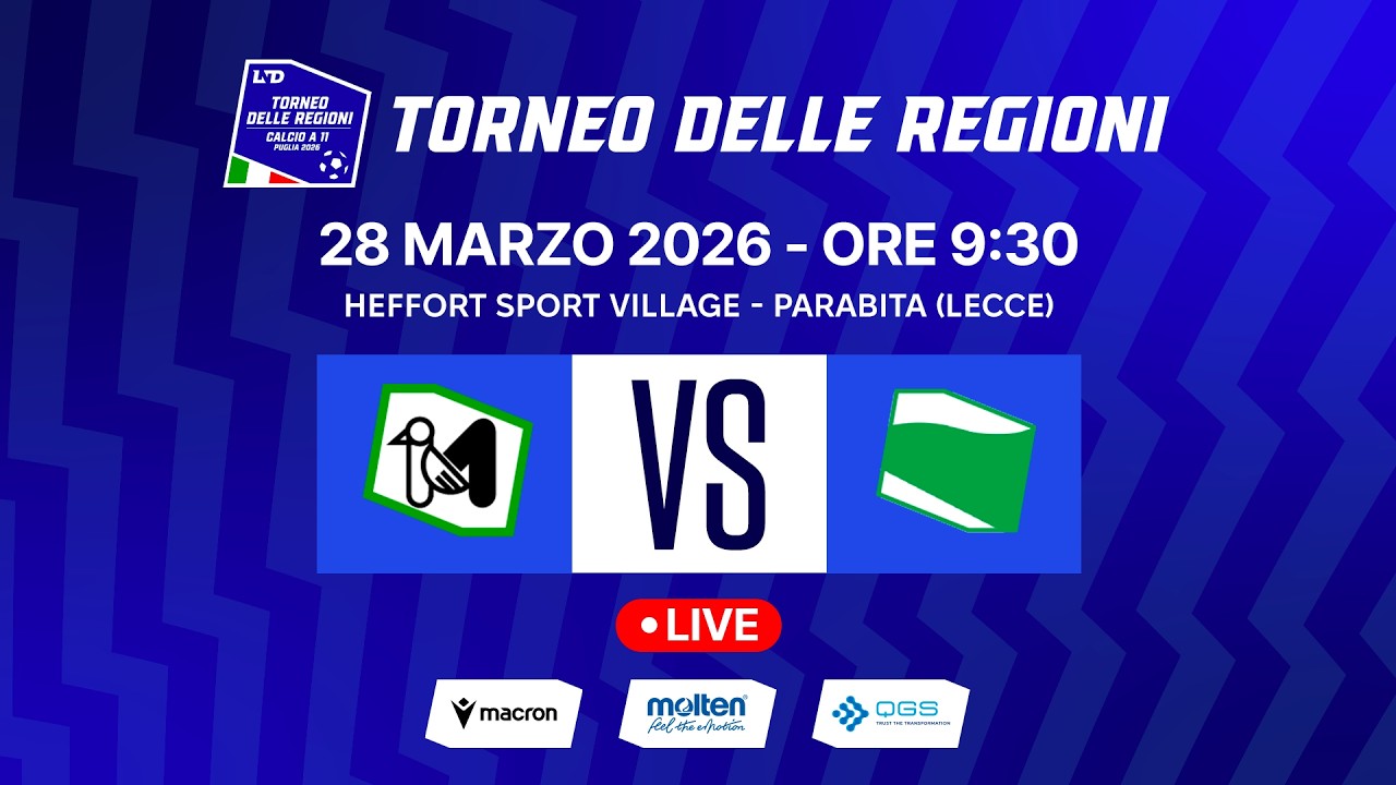 TDR U15 2026 | MARCHE VS EMILIA ROMAGNA | LIVE