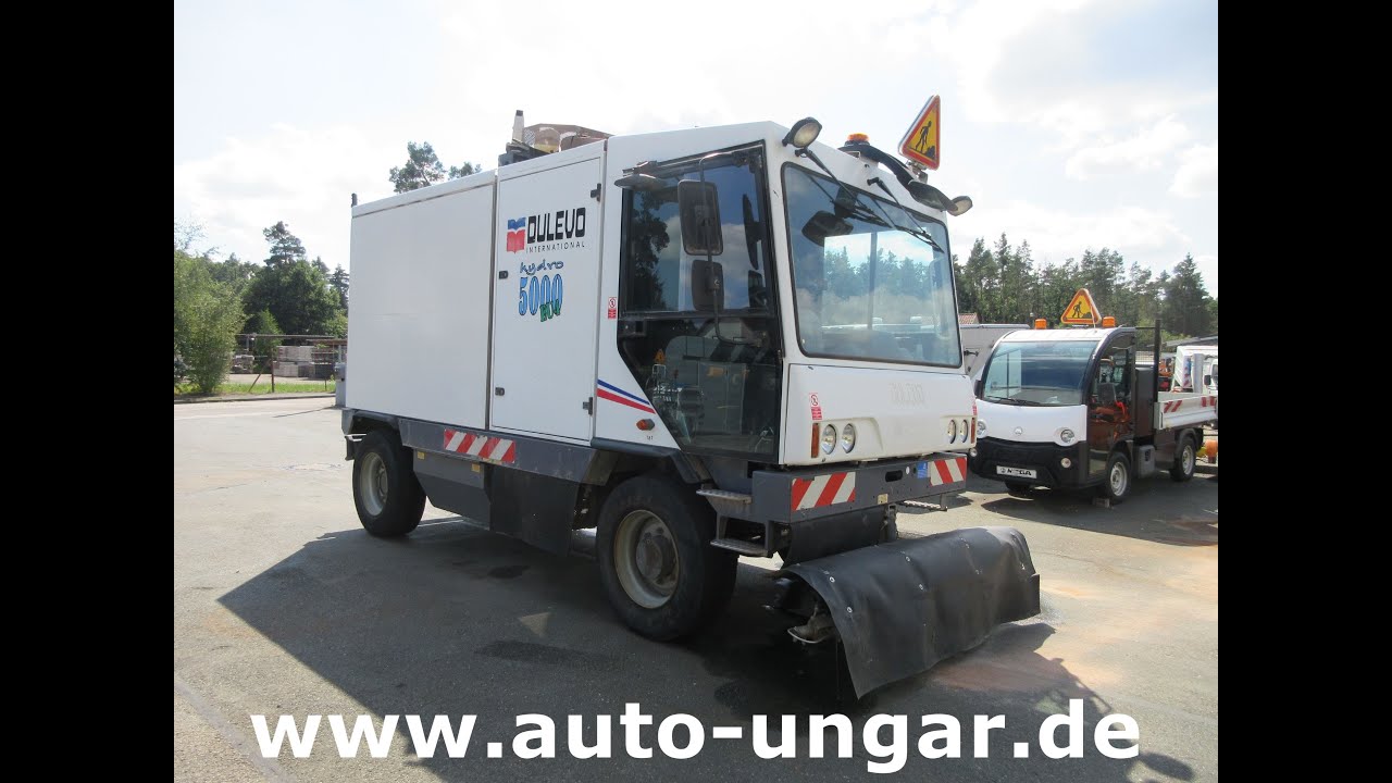 Dulevo Hydro 5000 Schwemmfahrzeug Streetwasher Laveuse Baujahr 2011 EU4 www.auto-ungar.de