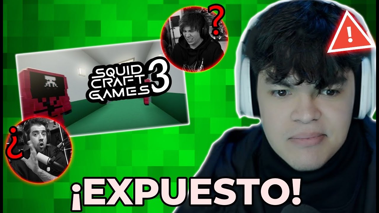 KOMANCHE DEBE SER EXPULSADO POR AURONPLAY Y RUBIUS DE LOS SQUID CRAFT GAMES 3 DE INMEDIATO