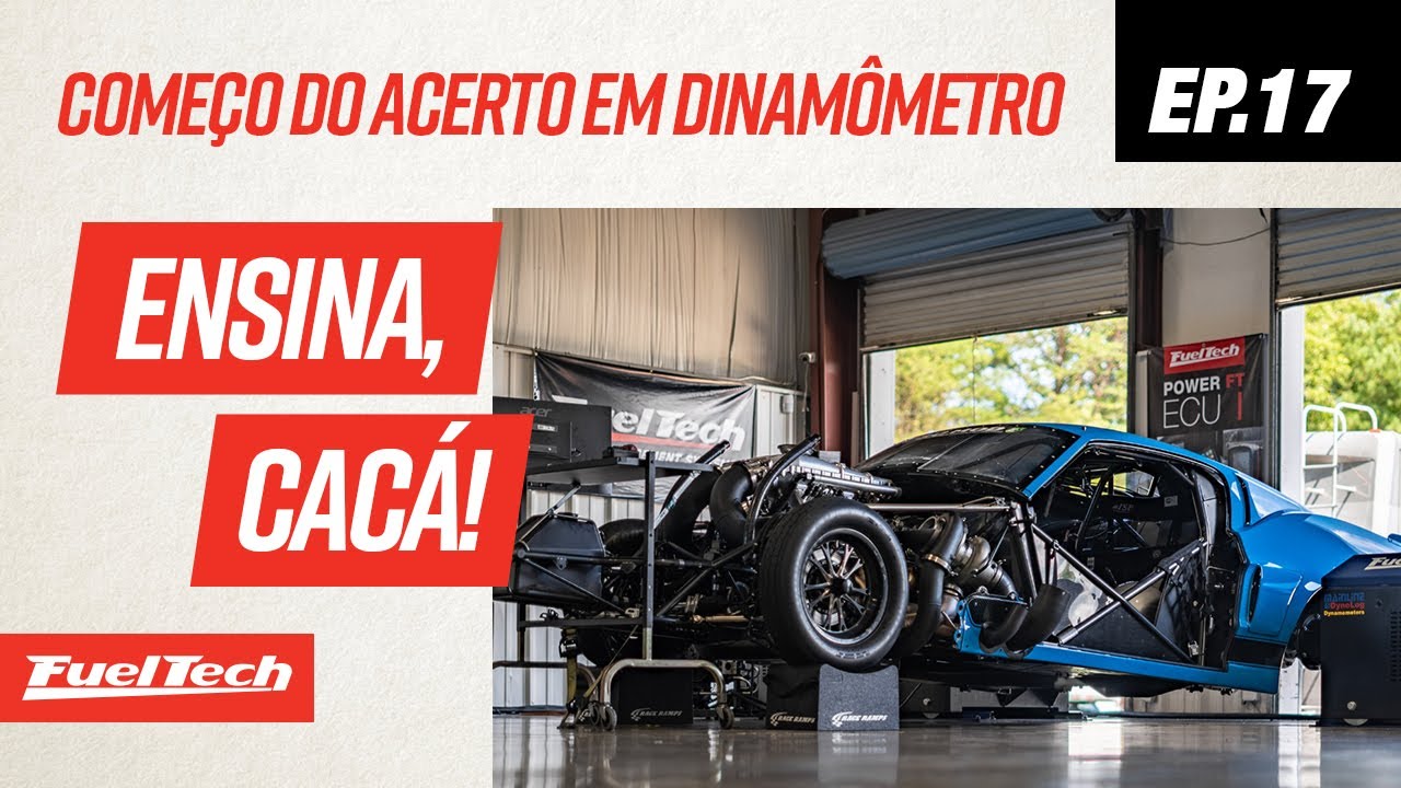 PRIMEIROS PASSOS NO ACERTO EM DINAMÔMETRO!