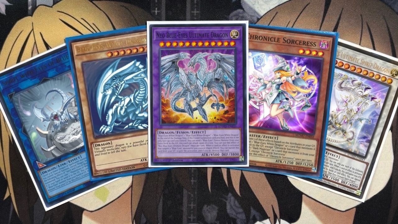 Описание моей колоды «Чистый Белоглазый Белый Дракон» в Yu-Gi-Oh! после событий «Лабиринта Муэртос»