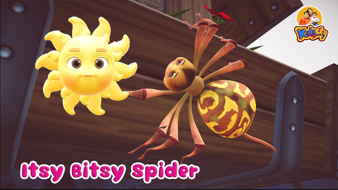 Itsy Bitsy Spider | แมงมุมลายตัวนั้น เพลงเด็ก 2565 By KidsMeSong