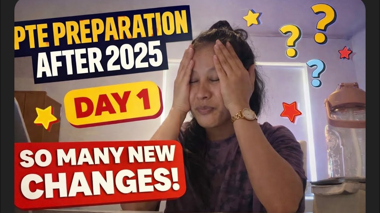 PTE Preparation Day 1 After 2025 Changes | New Pattern, New Strategy ✨