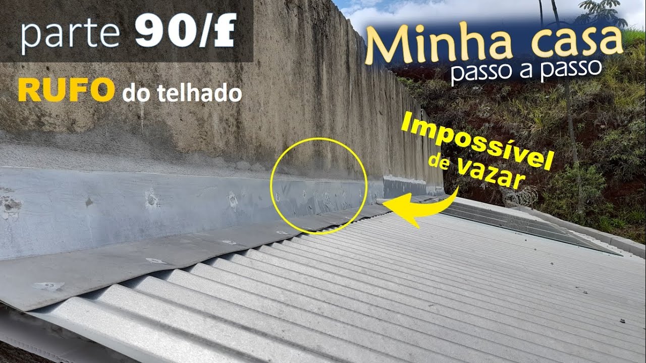 # 90/g - RUFO do telhado / Assim não vaza jamais!