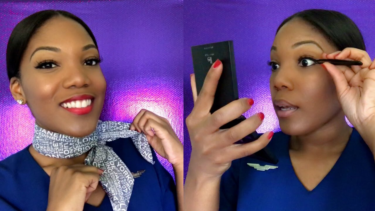 GET READY WITH ME | Flight Attendant Makeup Tutorial | Affordable Drugstore Products