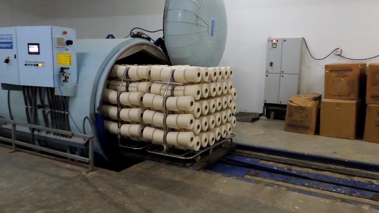 Amazing Process Of Cotton In High-Tech Spinning Mill | Cotton Yarn Manufacturing Process
