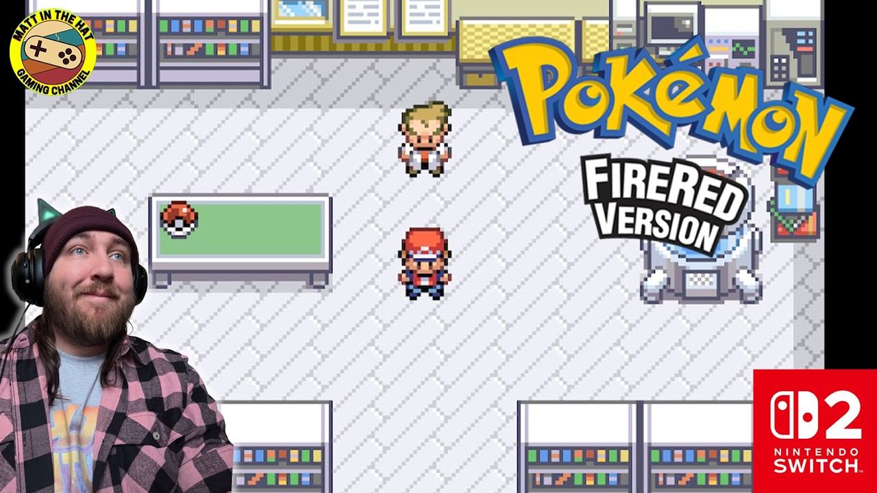 Playing One Of My Childhood Pokémon Games || Pokemon: Fire Red - Let's Play Part 1