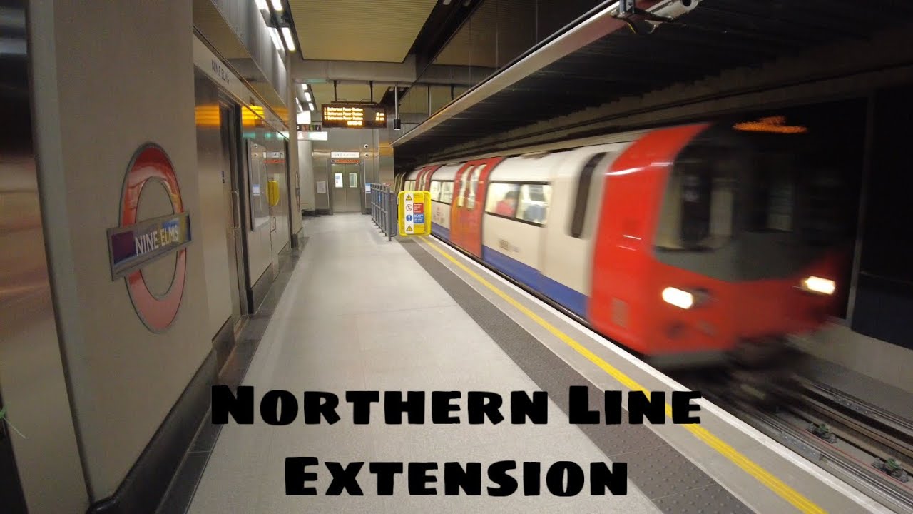 LONDON UNDERGROUND JOURNEY | Kennington to Nine Elms to Battersea Power Station