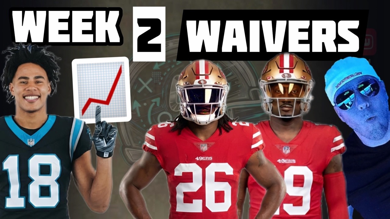 Week 2 Waiver Wire Rankings; Cowboys Giants Reactions