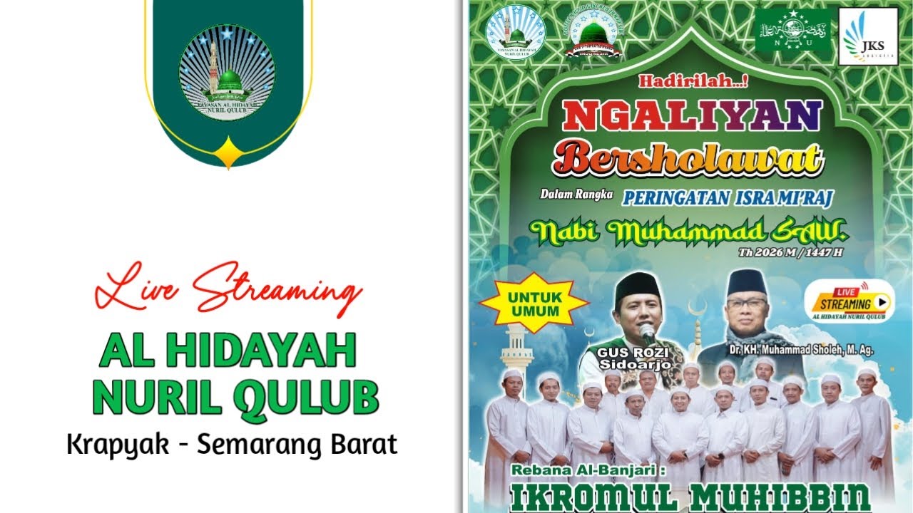 🔴( LIVE ) DZIKIR ROTIBUL KUBRO NGALIYAN - SEMARANG