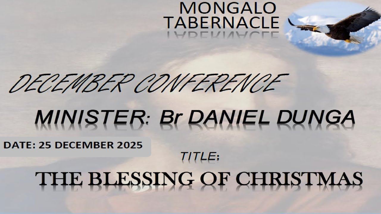 2025-1225AM| The Blessing Of Christmas[Br Daniel Dunga]