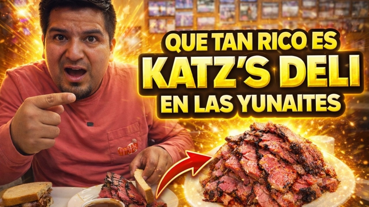 El Sandwich mas famoso de New York ...? Vale la Pena ? #KatzsDeli #newyork #latinosenusa