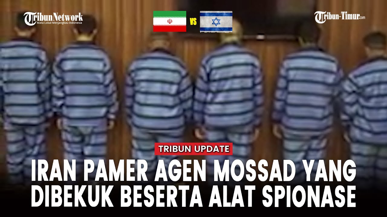 Iran Tangkap Sekelompok Agen Mossad di Teheran, Senjata Serang Dipamerkan