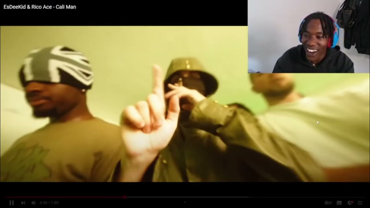 Reacting To EsDeeKid & Rico Ace - Cali Man *BEST UK DUO OF THE 2000's ARE U DUMB*