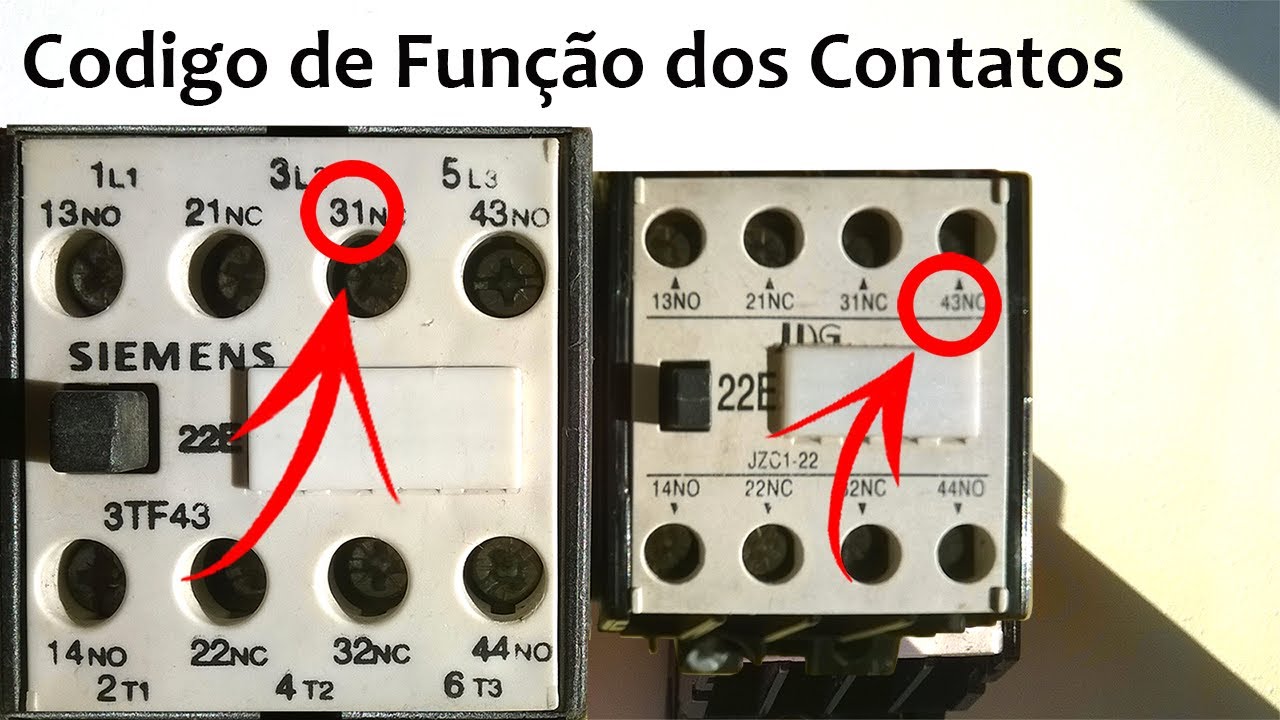 #033 - Como Identificar os Contatos de um Contator