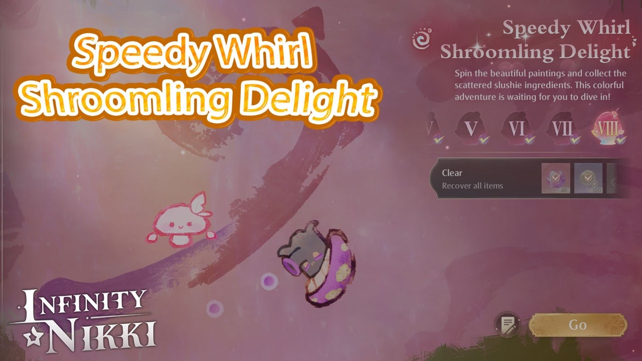 Infinity Nikki 2.3 Uncrowned Heart | All stages Speedy Whirl, Shroomling Delight