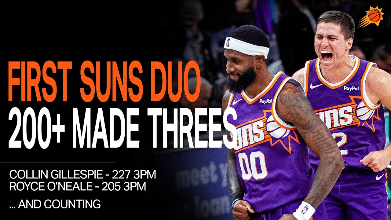 How Collin Gillespie & Royce O'Neale made SUNS HISTORY!