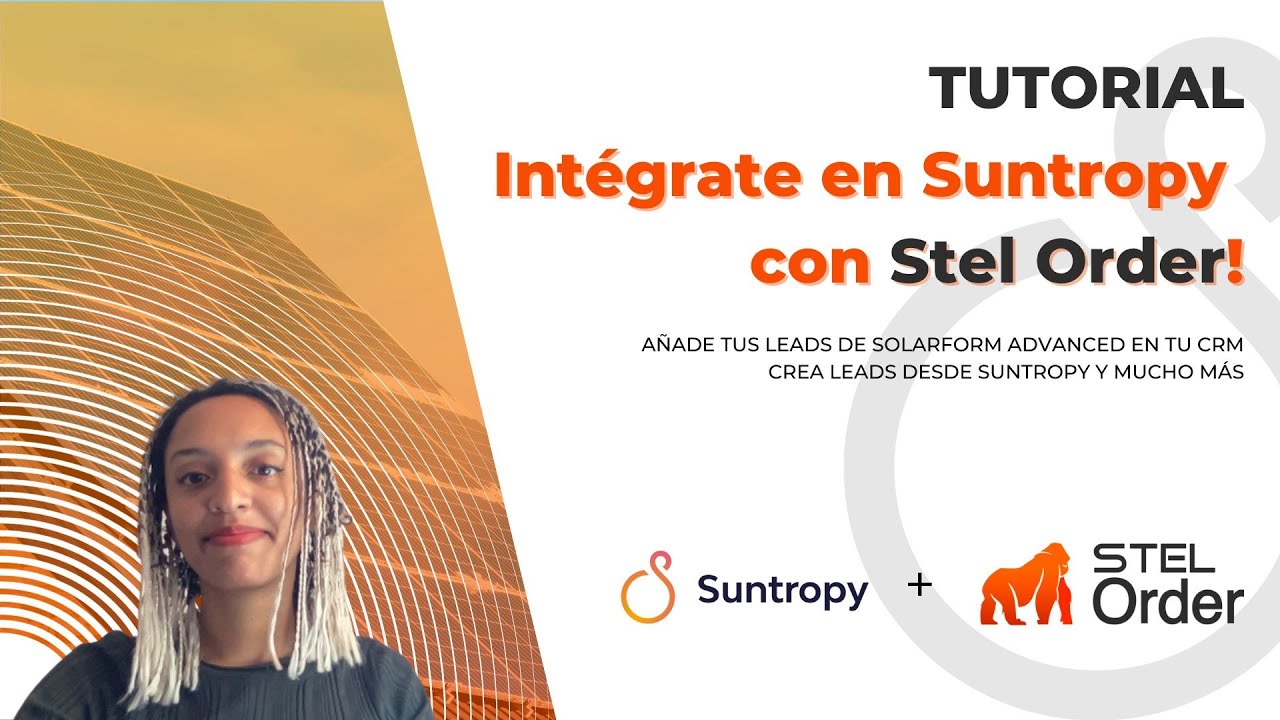 TUTORIAL: Integra Stel Order en Suntropy