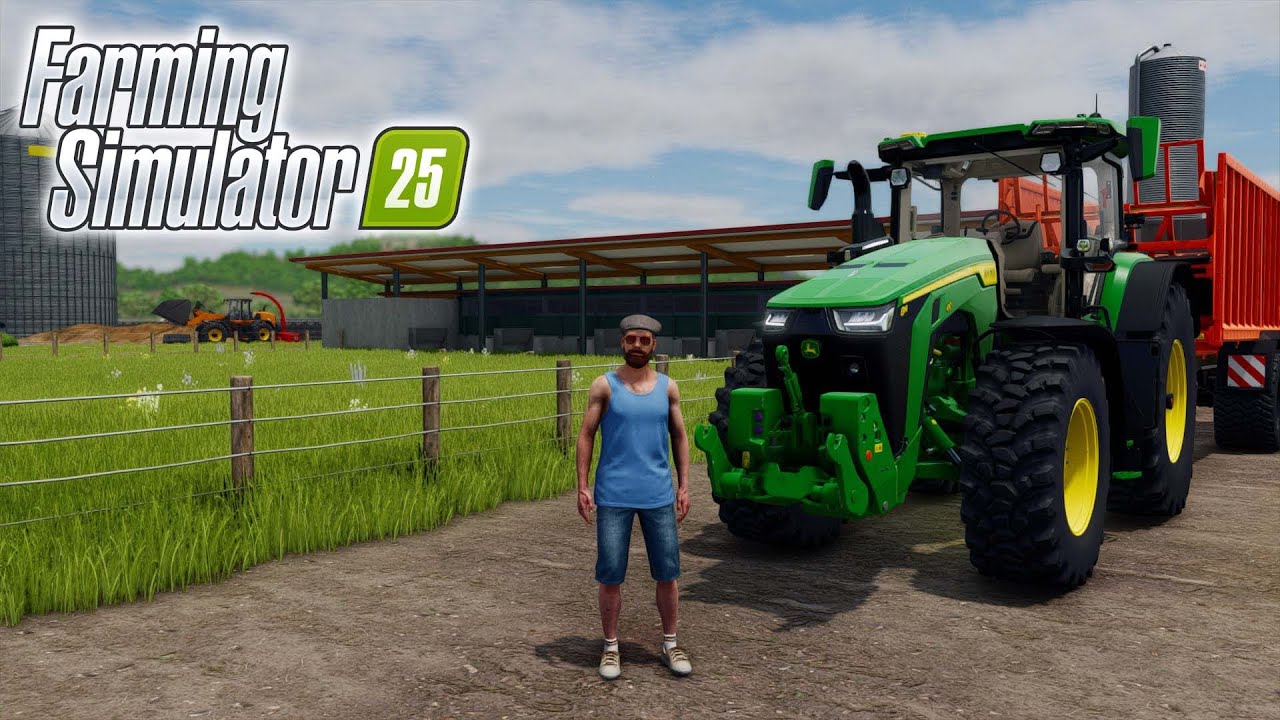 FS25. КУПИЛИ СВИНАРНИК И ПЕРВЫХ ПОРОСЯТ НА ФЕРМУ.
