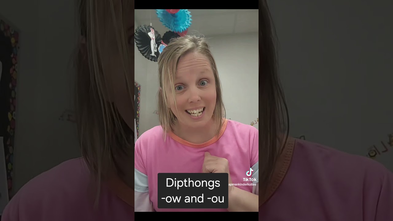 Dipthongs -ow and -ou