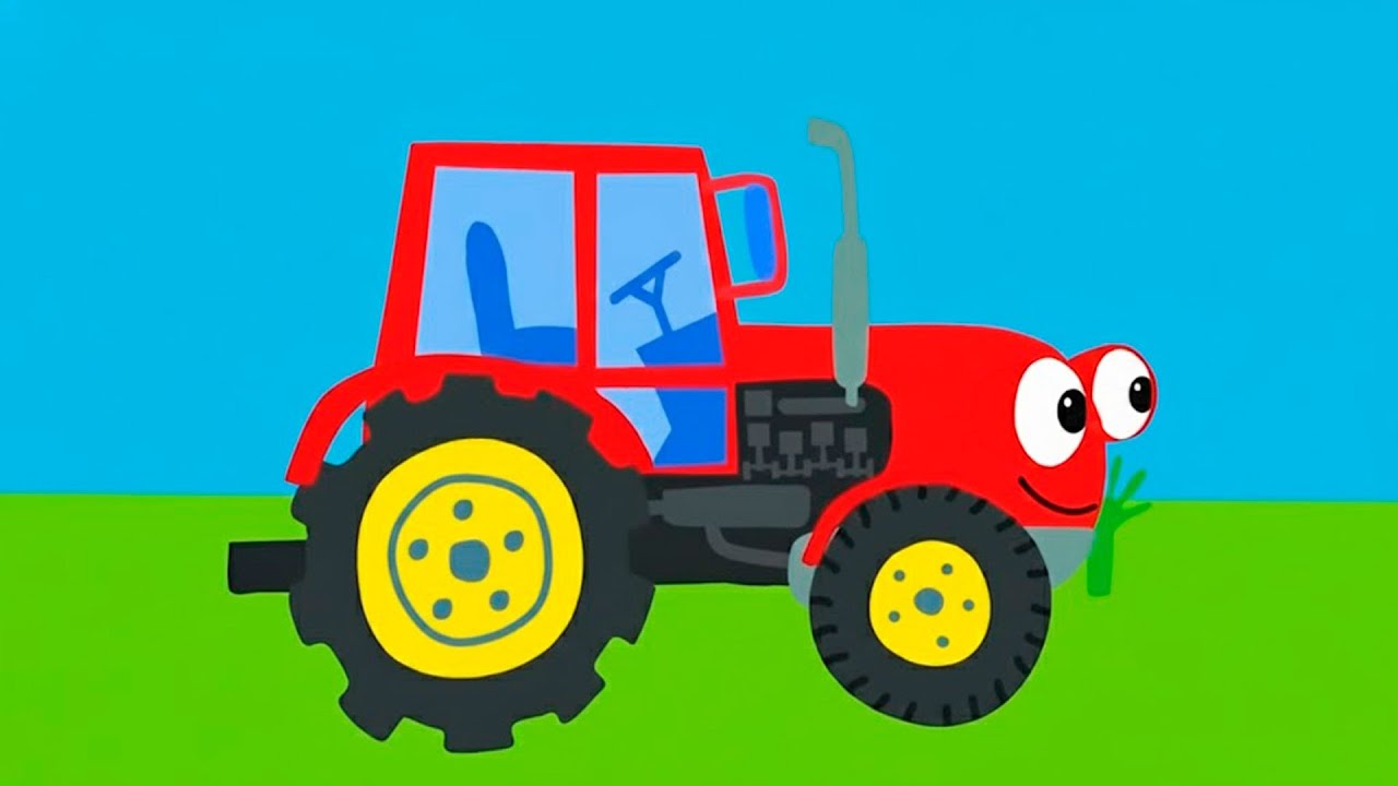 Der Traktor steckt im Schlamm fest | Traktorvideo für Kinder Teil 2