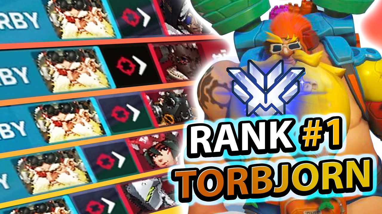 This is what the RANK #1 TORBJORN looks like!!! - Competitive Overwatch 2