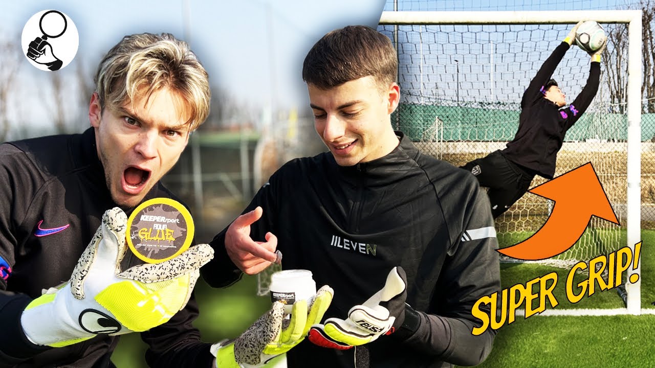 🧤 questa COLLA ti fa sentire veramente il PORTIERE più FORTE del MONDO? testiamola