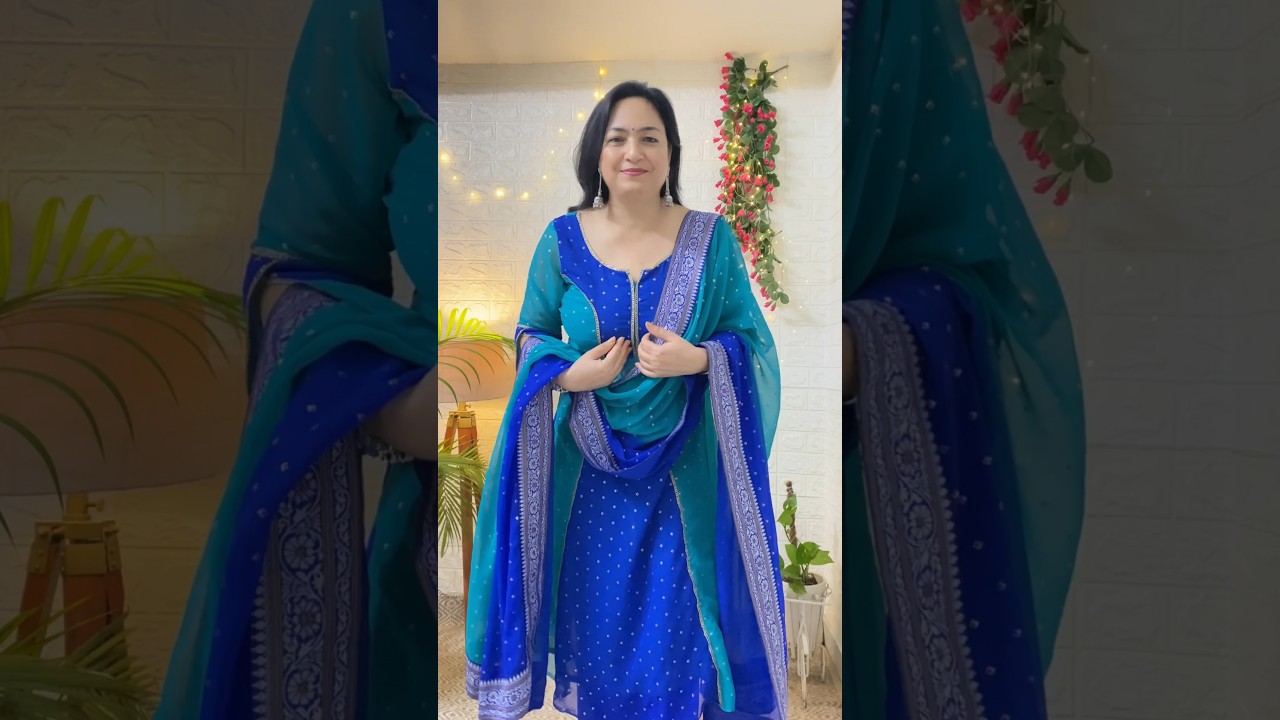 #Meesho |Saree reuse idea|Reuse old saree|saree converted into dress #Meesho saree|#ashigautam