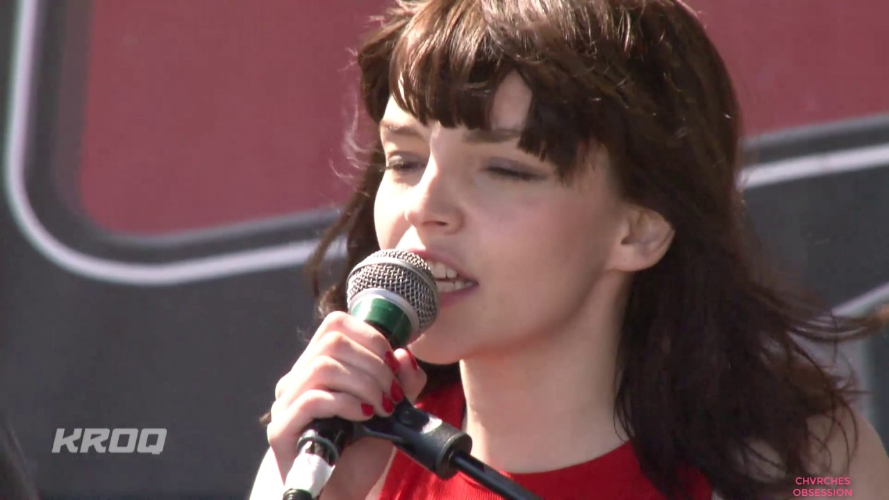 Chvrches Leave a Trace Coachella Pool Party 2016 - Full song - Mini set - 1080p HD