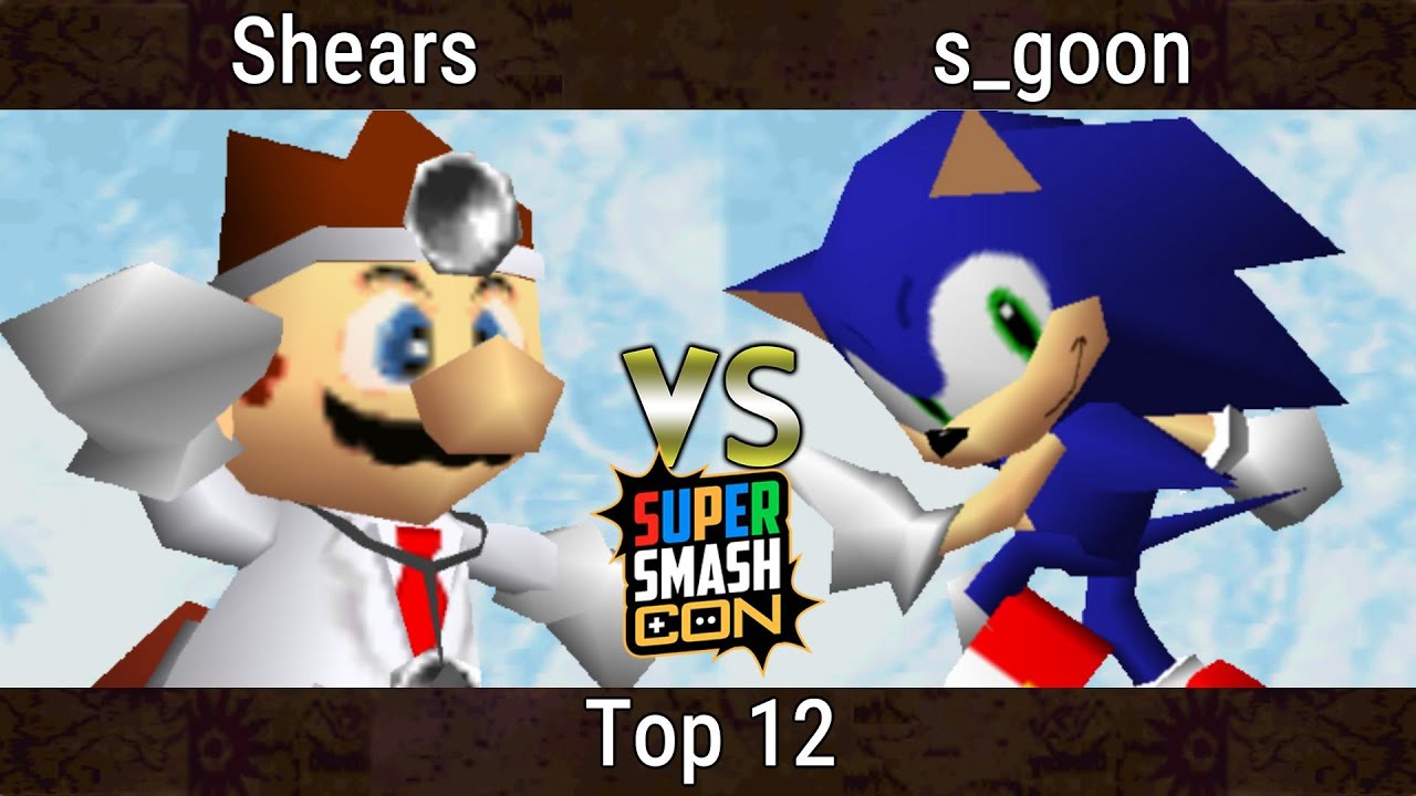 SSC 2023 - Shears (Dr Mario) Vs. s_goon (Sonic) Smash Remix - SSB64