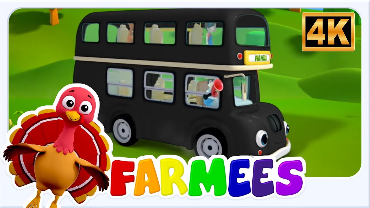 Ruedas del autobús Popular Vivero rimas para niños en edad preescolar