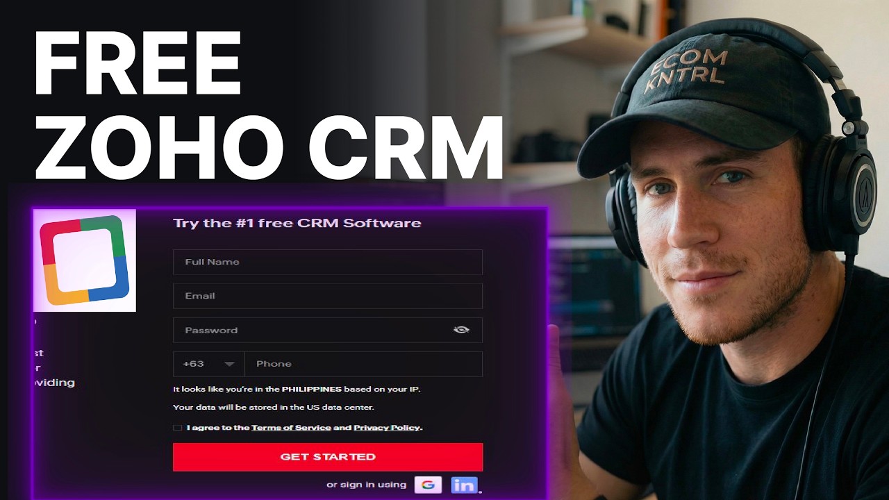 How to Create a Free Zoho CRM Account Forever [2026] | Step-by-Step