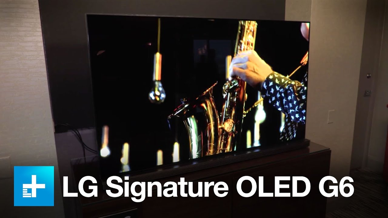 LG Signature OLED G6 - Hands on at CES 2016